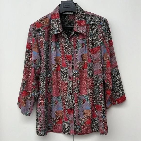 Colorful Button Down Shirt - Picture 3 of 11